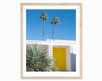 Impresión de Palm Springs: Casa desértica moderna de mediados de siglo (Descarga digital)