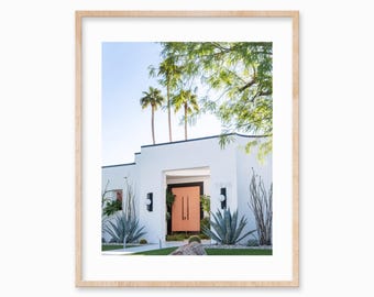 Stampa di Palm Springs: casa nel deserto in stile Mid-Century Modern (download digitale)