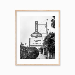 Impresión de Motel Austin: SOCO Photography, Arte mural de Texas (Descarga digital)