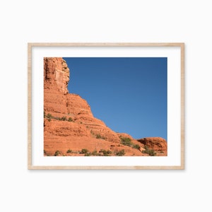 Arizona Desert Wall Art, Sedona, Digital Download, Red Rock, Boho Decor,  Travel Poster, Printable SW Print, American Nature Art, Abstract