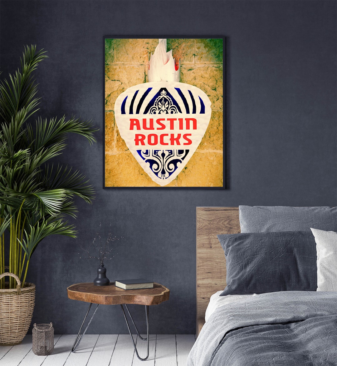Austin Rocks Sign Photo Print: Texas Travel Art (digital Download) - Etsy