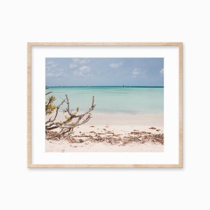 Aruba Art, Beach Prints, Printable Wall Art, Digital Download, Kitesurfing, Photo, Travel Prints, Aruba Print, Beach Print Wall Art