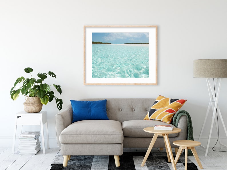 Printable Digital Download Coastal Decor Wall Art Print Beach Photography Large Poster Digital Beach Wall Art Print Ocean Water Photo