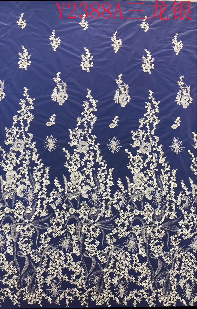 super delicat beads lace fabric pearls bridal lace fabric beading lace for wedding dress Heavy beaded lace fabric