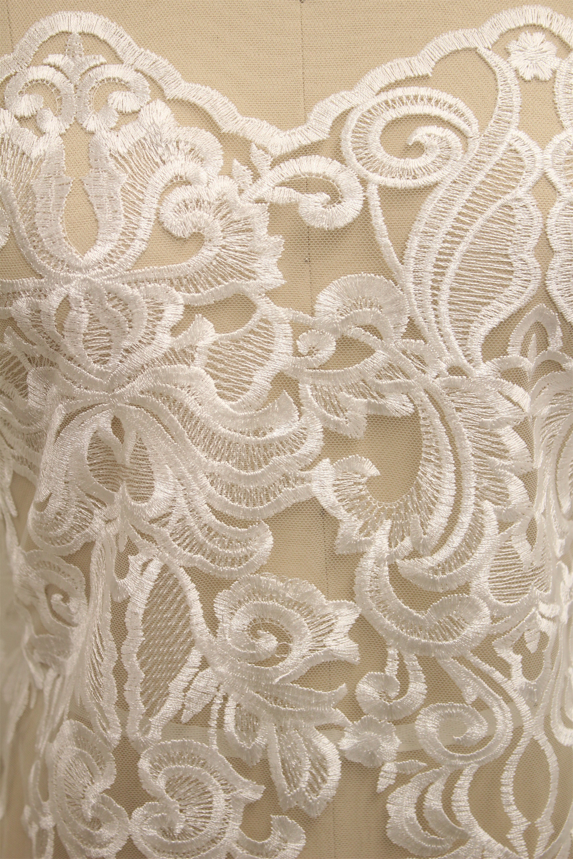 Wedding Lace Fabric Bridal Lace Fabric Heavy Embroidered Gown Etsy