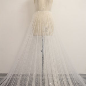 New Arrival Lace Fabric Heavy Beaded And Sequin Couture Fabric Gown Dress Lace  Designer Fashion Bridal Lace  By The Yard