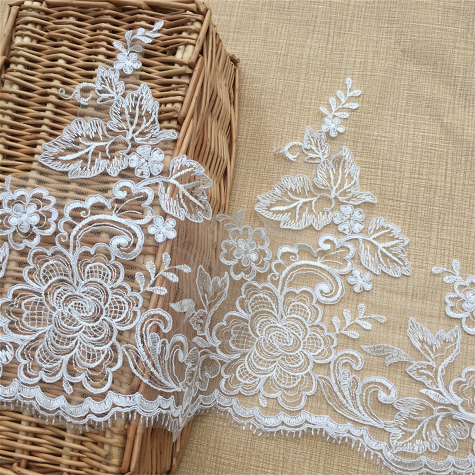 Lace Trim for Bridal Veil lace Veil Trim cording Elegant Etsy Lace Trim for Bridal Veil lace Veil Trim cording Elegant Etsy
