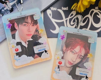 zerobaseone ZB1 "feel the pop" acrylic photocard holder