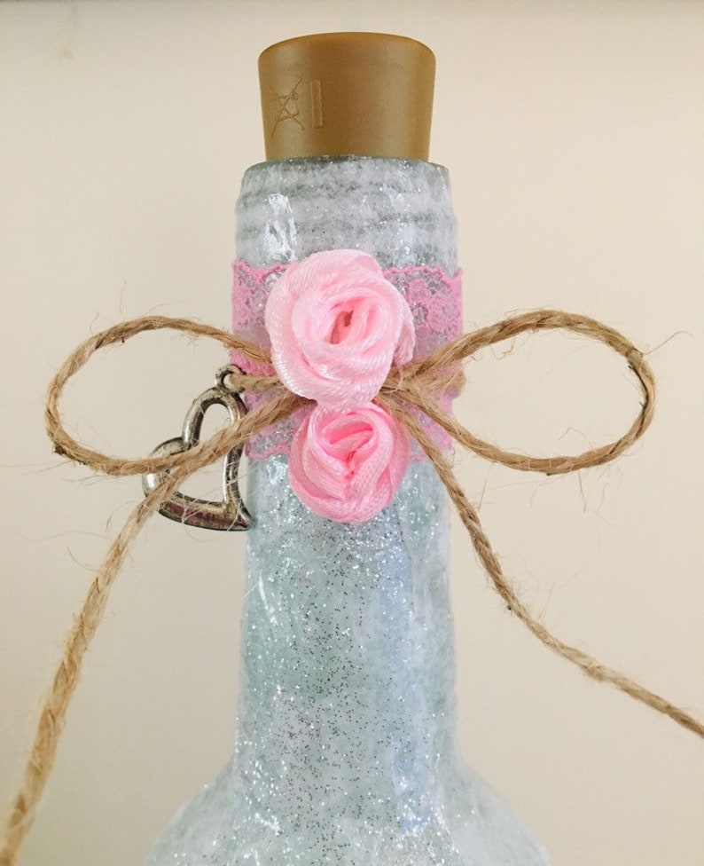 gift party centrepiece 50th birthday light-up wine bottle