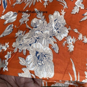 Floral printed fabric sewing fabric dress material handmade quilting fabric fashion and apparel quilt making fabric