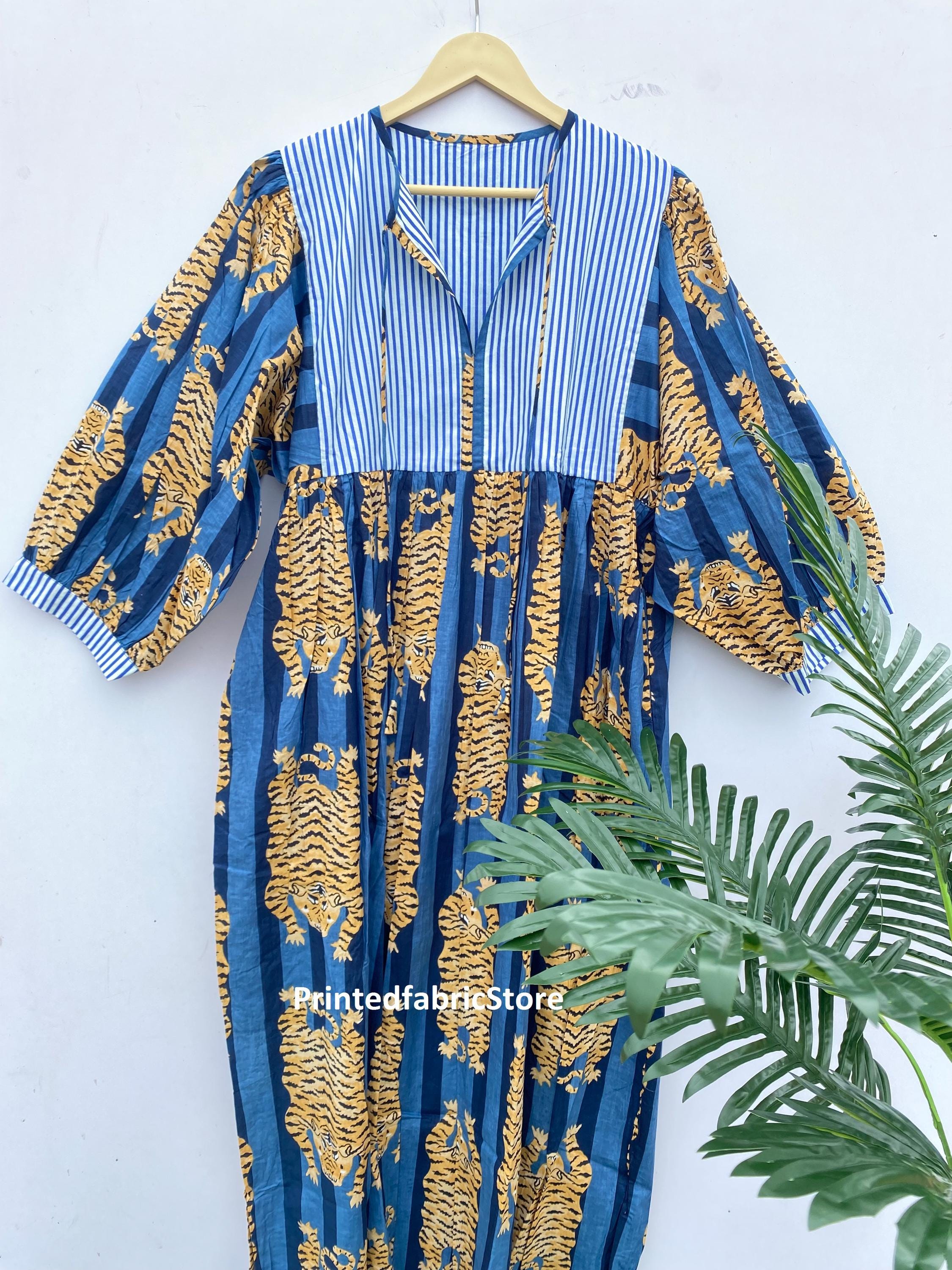 blue tiger dress S/S 2022 Blue Tiger Dress main image 1