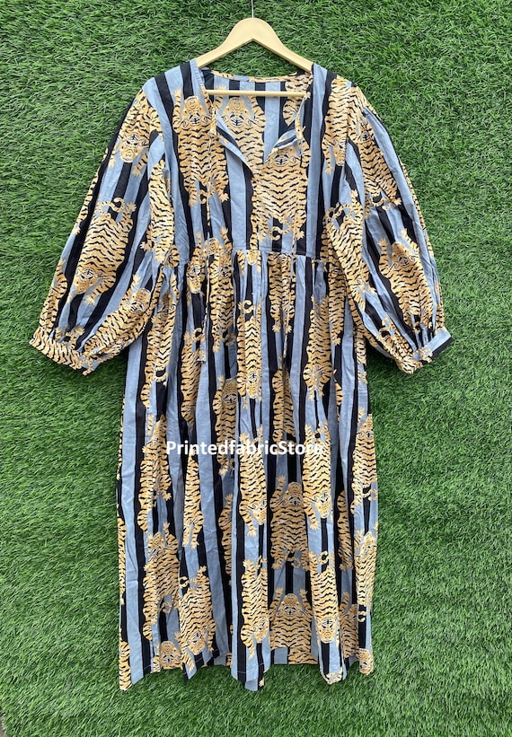 knee length dresses for ladies Year of the Tiger Mini Dress main image 0