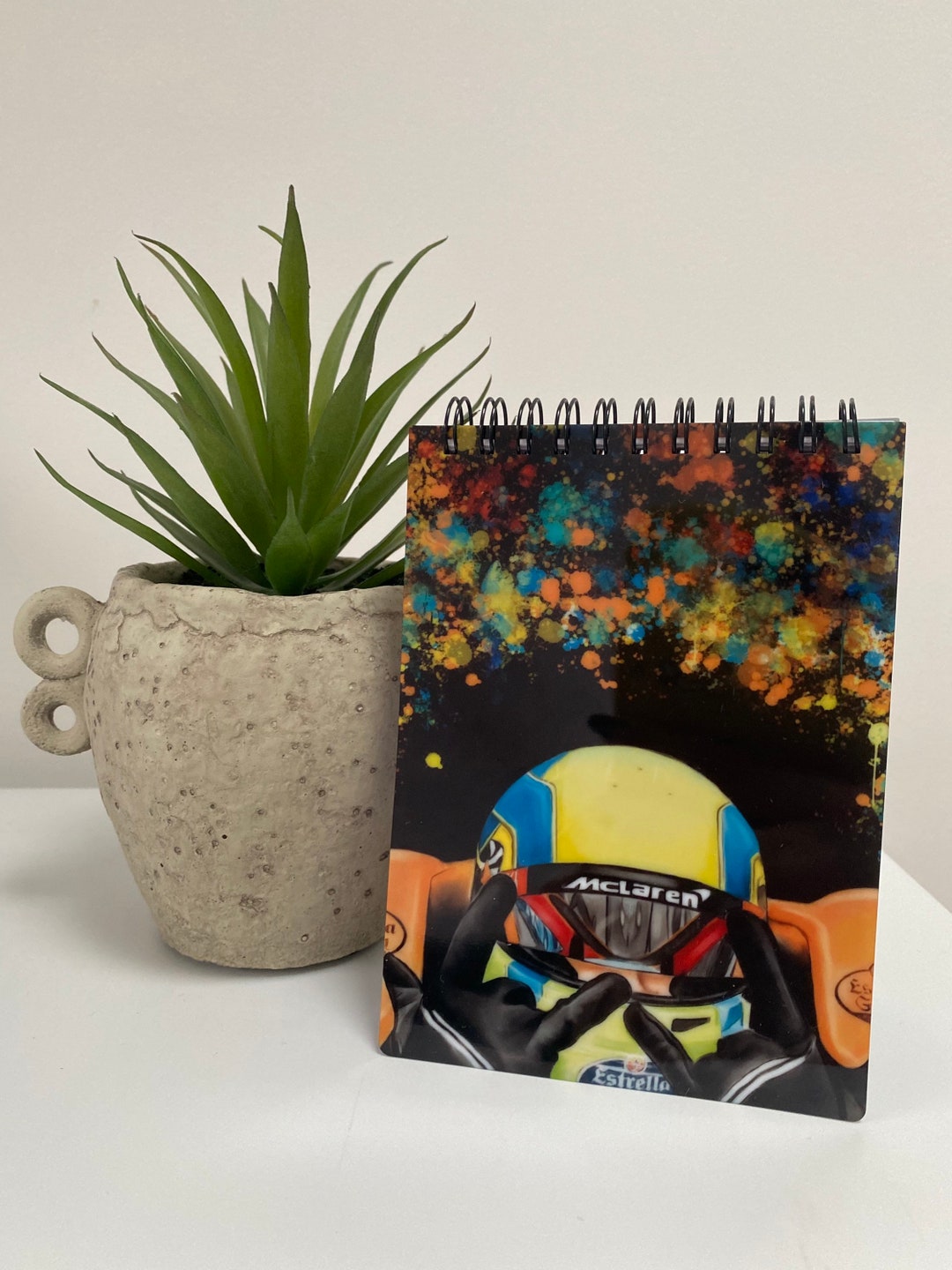 Lando Norris Notebook, F1 Notepad, Formula One, Mclaren, Shopping List