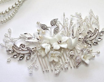 Bride Hair Jewelry Hair Comb Wedding