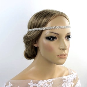 Hairband Bridal Hair Accessories Vintage 20s Pearl Headband Wedding Headpiece