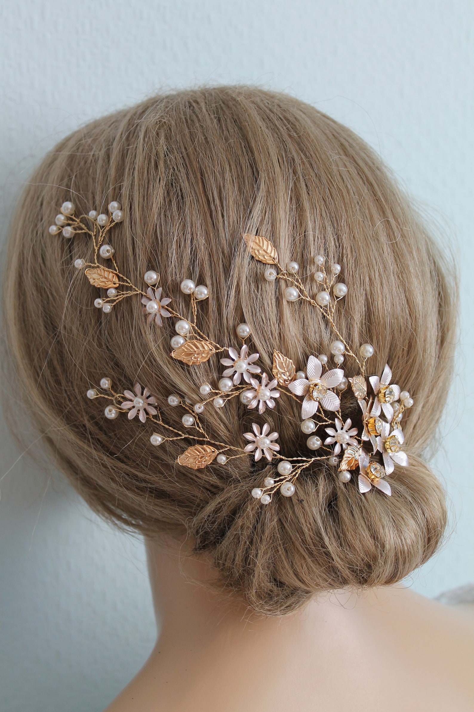 Bruids haar accessoires bruids tiara bruiloft tidem haaraccessoires