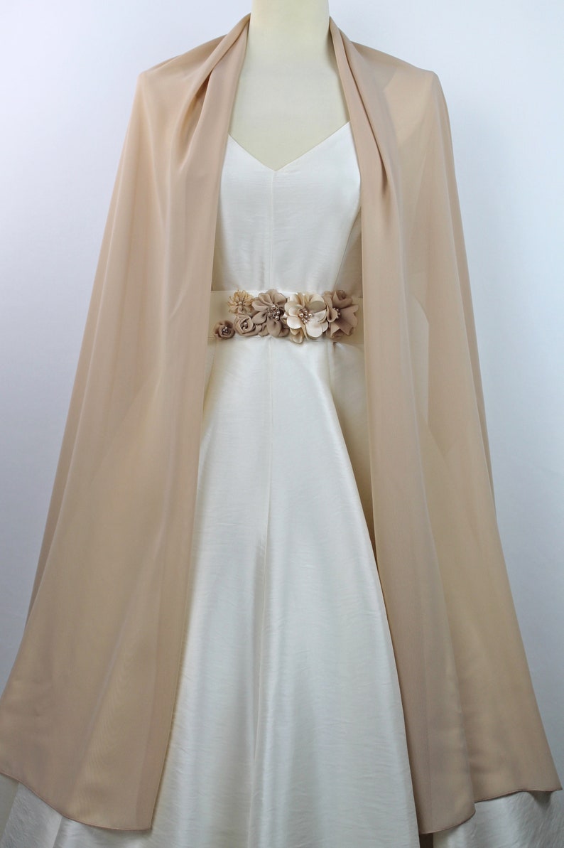 Bridal Stola Chiffon Scarf Stole