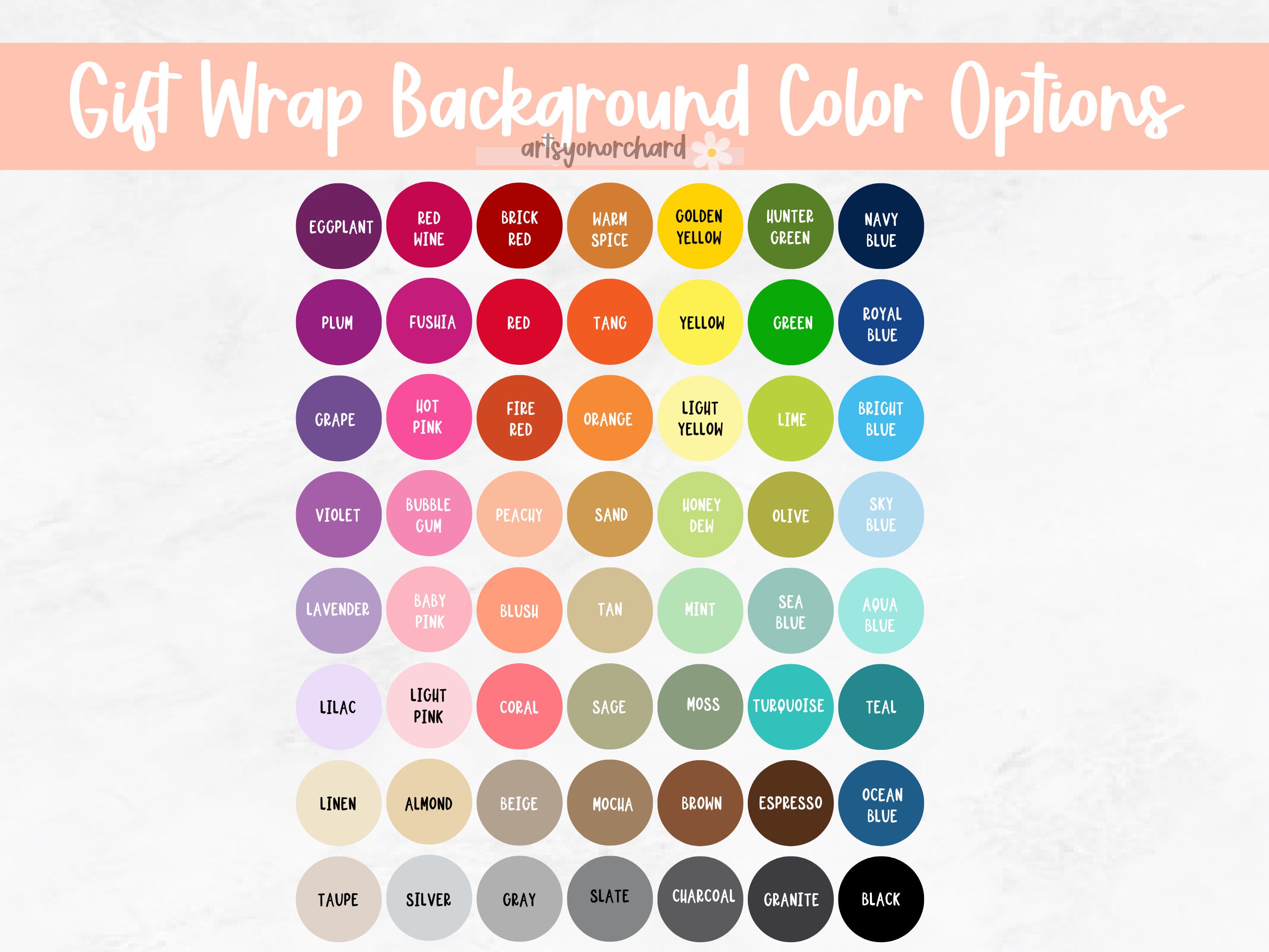 Gift Wrapper Repeating Repeating Name Personalized Wrapping Paper, Custom Wrapping Paper ...