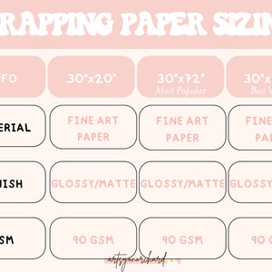 Blue Baby Shower Gift Wrap, Feminine Wrapping Paper, Preppy Coquette Blue Bow Personalized Wrapping Paper, Blue Parisian Bows, Bows and Baby image 4