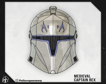 Medieval Captain Rex inspired by Jakebartok