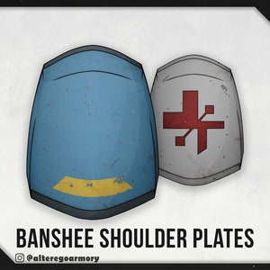 Mandalorian Inspired: Banshee Shoulder Plates