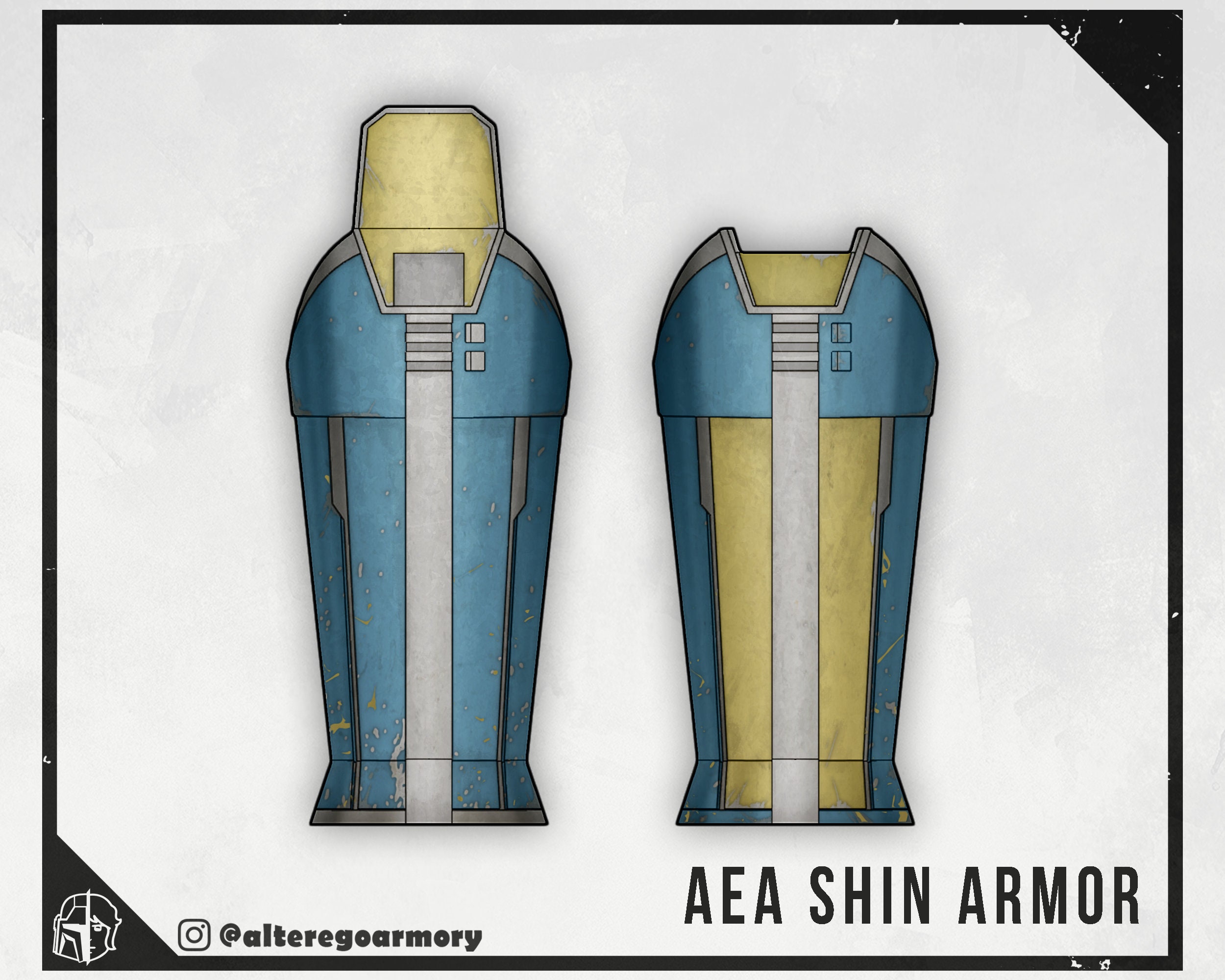 Mandalorian inspired Shin Armor