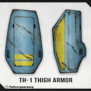 TH-1 Mandalorian inspired thigh plates