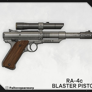 RA-4C Blaster 3D printable model image 1