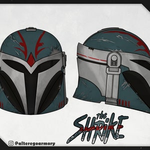 The Shrike: 3D Druckbare Bo Katan inspiriert von The Mandalorian