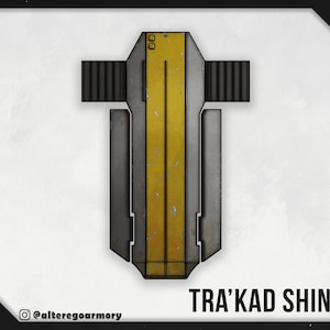 Tra&#39;kad Shins: 3D printable shin armor inspired by the Mandalorian