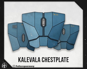 Napierśnik Kelevala inspirowany Mandalorianem