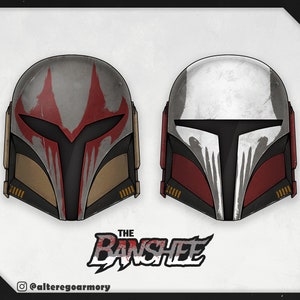 The Banshee: 3D druckbarer Helm inspiriert vom Mandalorianer
