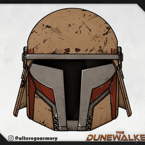 The Foreman: 3D Printable Helmet Inspired by the Mandalorian - Etsy