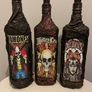 Punk/Rock/Metal Light Up Bottles