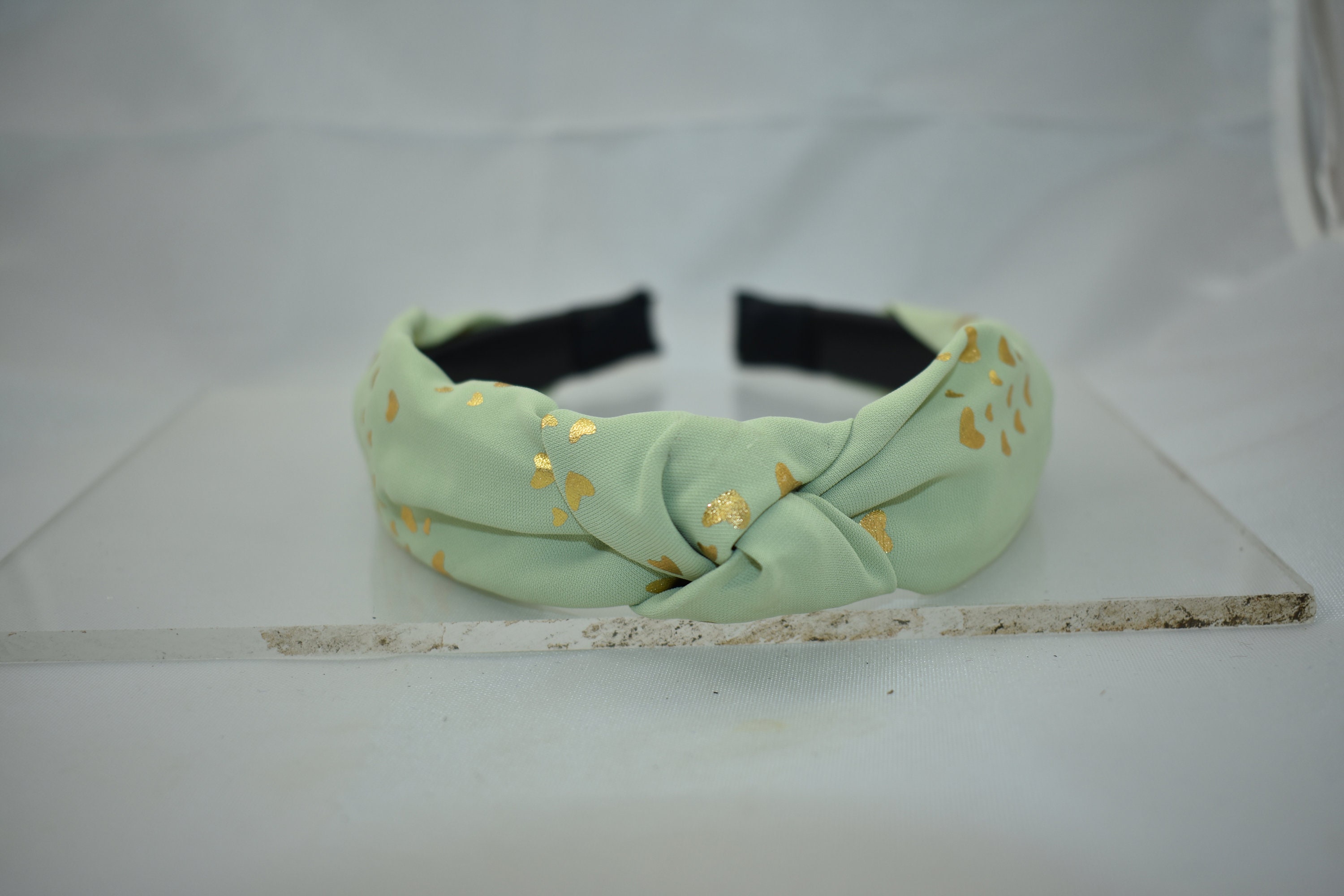 Lovely Mint Headband Knotted Headband Aliceband Liberty Knot Headband For Women for Girl