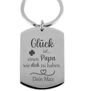 keychain for dad happiness is to have a dad like you