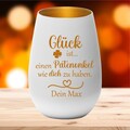 Lantern for godfather Happiness is having a godfather... with your desired engraving