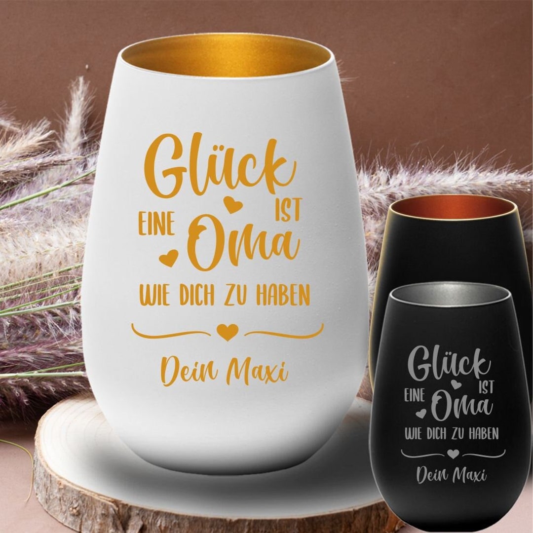 Baumwoll-Shopper 'Glück Ist Eine Wie Dich Zu Haben' - Geschenk Für Damen