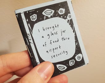 Reuse Miniature Zine - Zero Waste Travel