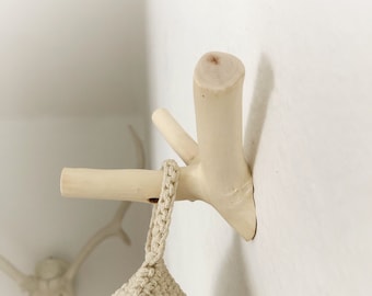 Set van 3 handdoekhouders, muurhaken, kapstokhaken “Y W Y” takdiameter (1,1 - 2,0 cm)