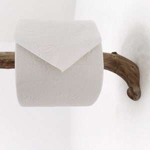 Wooden hook, wall hook, toilet paper holder, branch I branch diameter 2.5 4 cm image 3