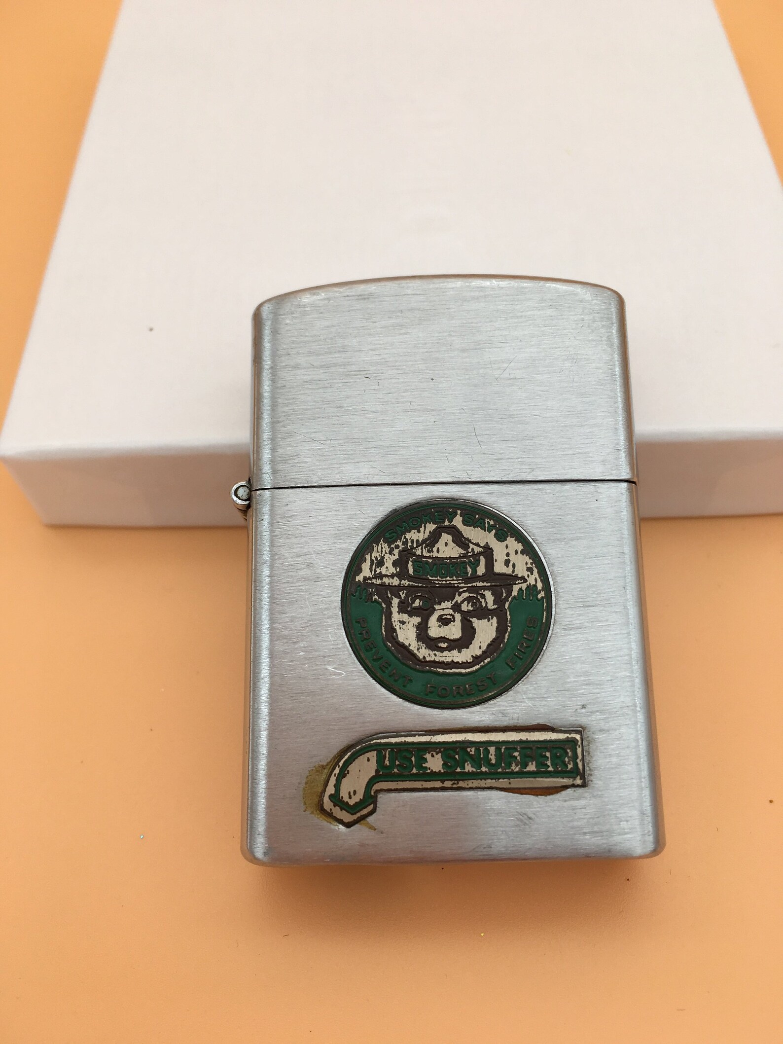 Vintage Smokey the Bear Cigarette Lighter Snuffer Snuffit Etsy