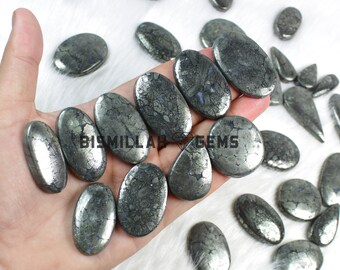 Alluring Marcasite Gemstone Lot, Top Mix shapes Marcasite back side flat Gemstone, Handmade Marcasite Lot, Wholesale Marcasite Stone Supply