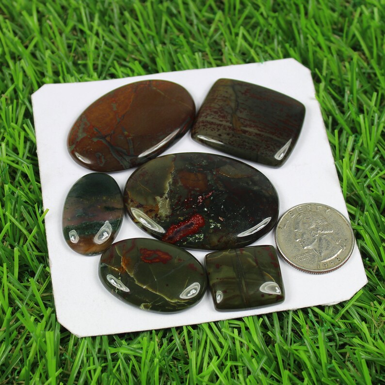 Coffee Mookaite Jasper Cabochon Loose Gemstone 6 Pcs 274 Crt Good Quality Healing Stone Wholesale Lot Gemstone Jewelry Making #SG-3988