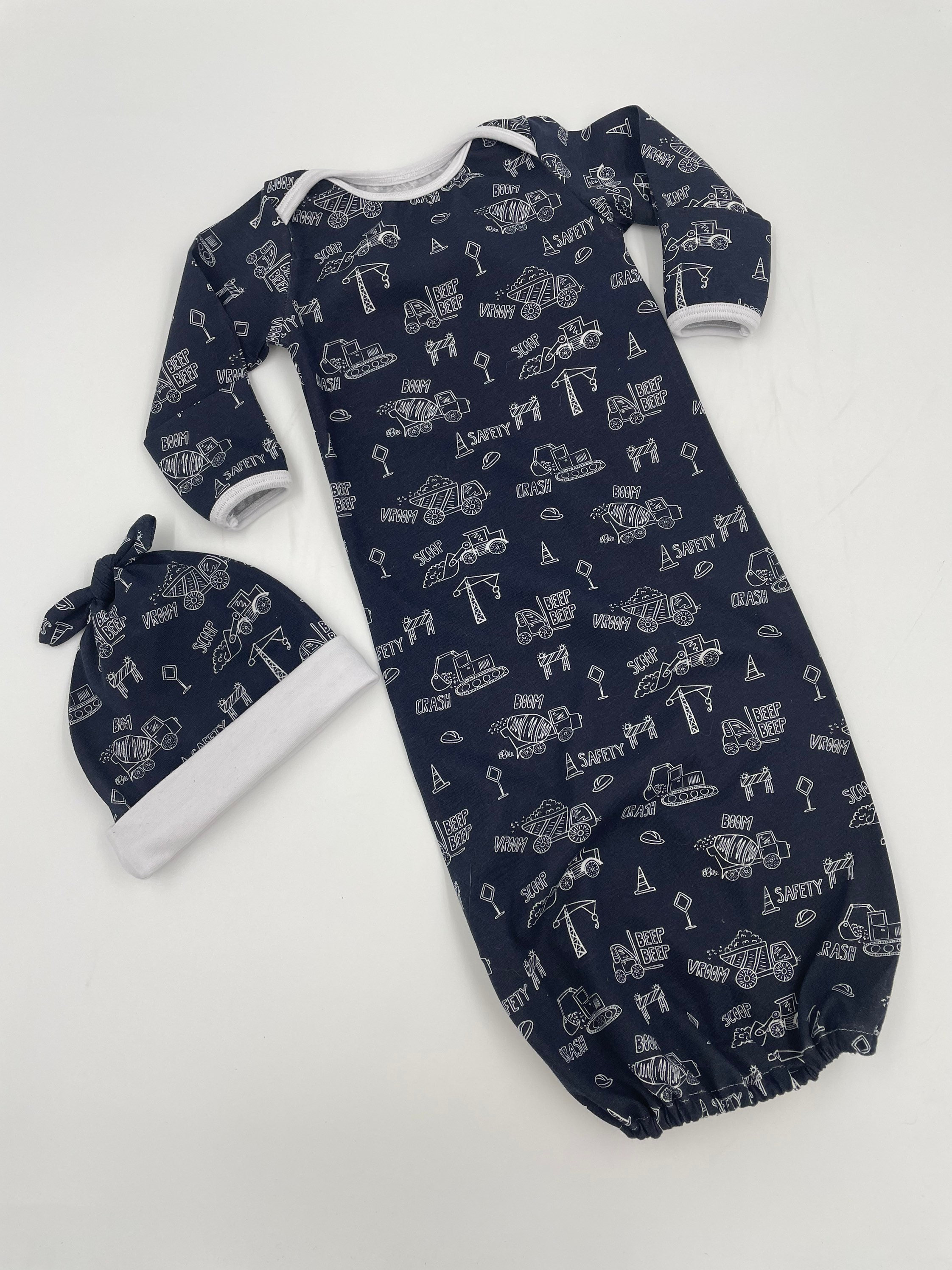 Baby nightgowns sale with elastic bottoms