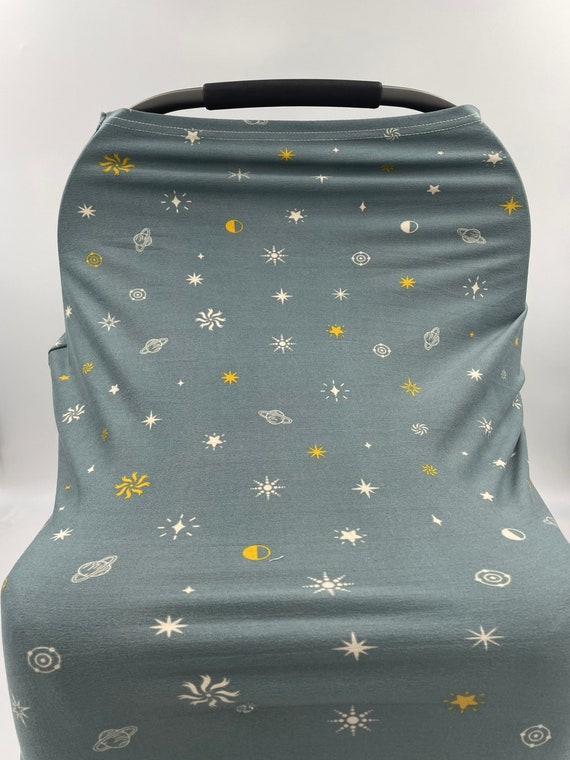 Multi Use Starry Night | Cover | Nursing | Stroller | Car Seat | Highchair | Newborn Essential | Car Accessories | Baby Shower Gift