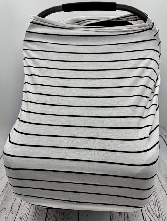 Multi Use Baby Cover | Nursing | Stroller | Car Seat Cover | Highchair | Newborn Essential | Baby Shower Gift | Car Accessories | Strips