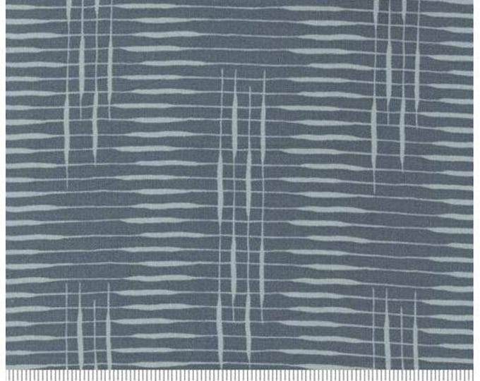 Fat Quarter Slow Stroll Pond Cattail Crossing Plaid - Quilt Fabric by Moda