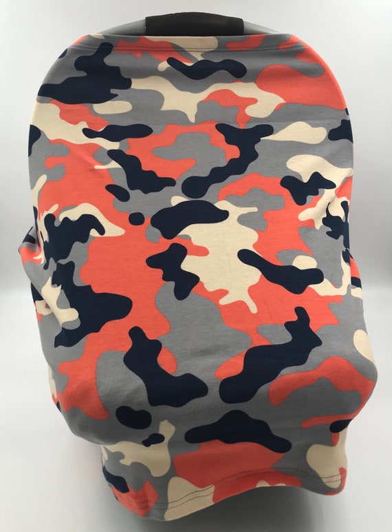 Multi Use Camo | Baby Cover | Nursing | Stroller | Car Seat | Highchair | Scarf | 5 in 1 | Car Accessories | Shower Gift