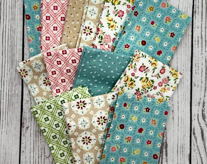 Fat Quarter Bundle Granny Chic Lori Holt (17 Pieces)